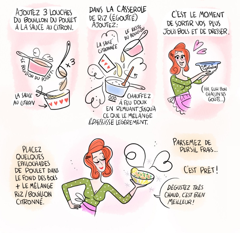 illustration magalie F soupe poulet 2.jpg - Magalie F | Virginie